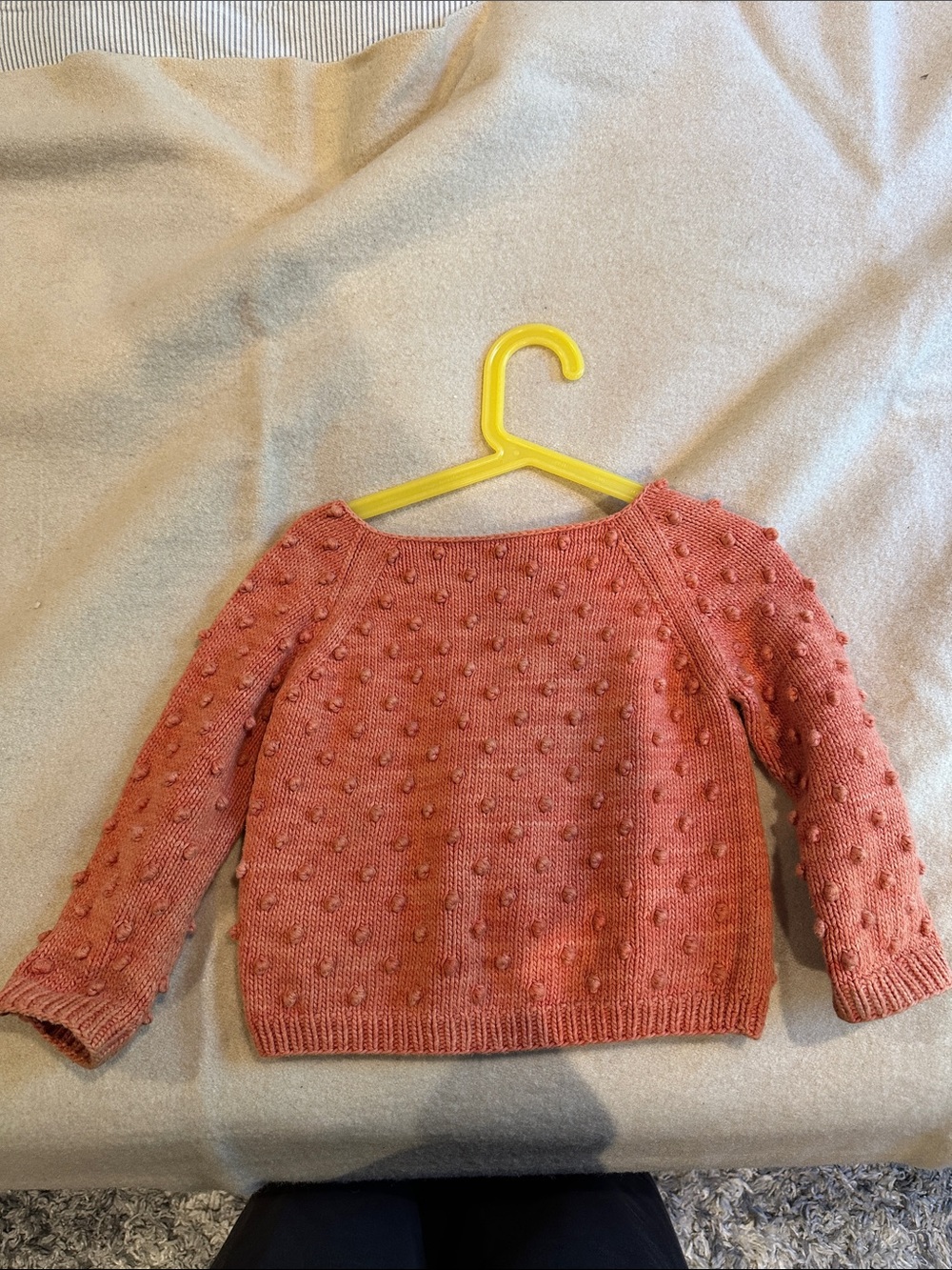 Kids Misha And Puff Bobble Knit Sweatshirt